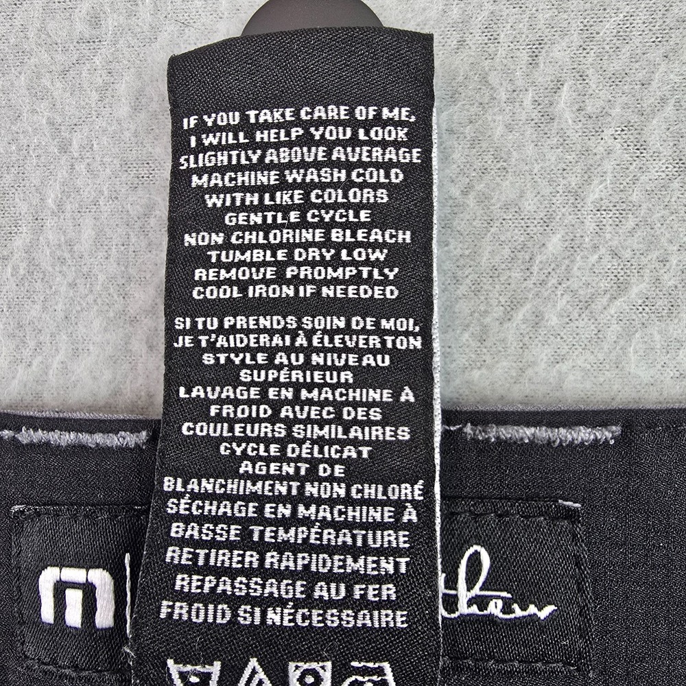 Travis Mathew Gray Performance Golf Shorts Size 33 Stretch Lightweight Casual - Picture 10 of 10